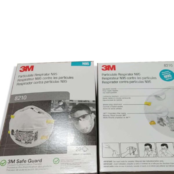 3M 8210 N95 Mask - Image 2